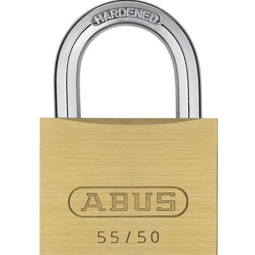 ABUS 55/50 Solid Brass Padlock-ABUS