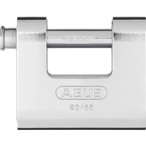 ABUS 92/65 Monoblock Solid Brass Padlock-ABUS-Keyed Different-92/65BKD