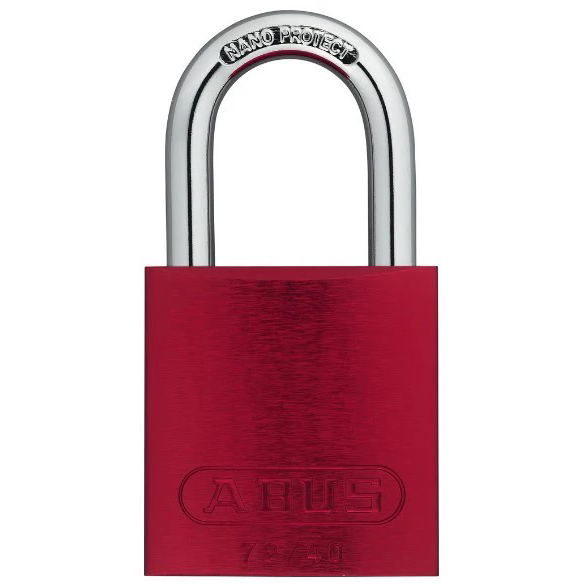 ABUS 72/40 Titalium Aluminum Alloy Padlock (724001 Keyway)