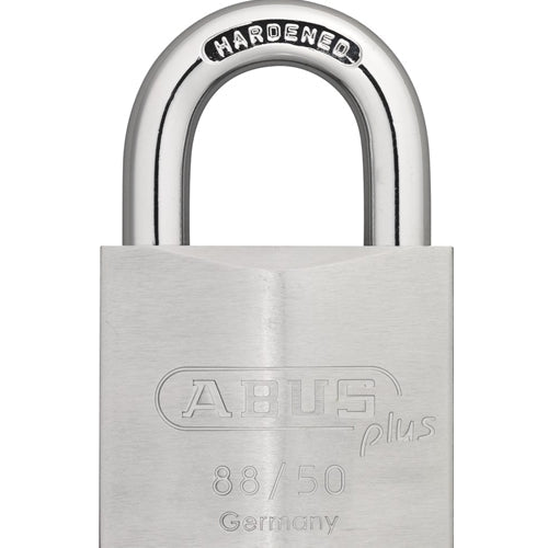 ABUS 88/40 Chrome-Plated Solid Brass Padlock-ABUS-Keyed Different-88/40BKD