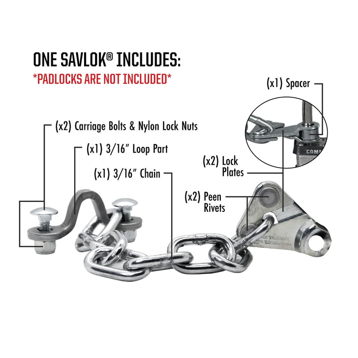 400600 9/32" - 5/16" SavLok®